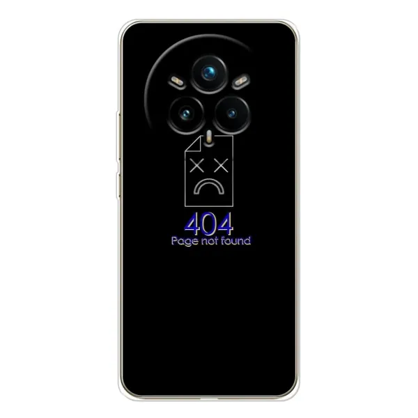Чехол с рисунком «Ошибка 404» для Realme 14 Pro Plus Чехол с рисунком «Ошибка 404» для Realme 14 Pro Plus