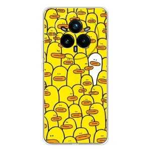 Силиконовый бампер с картинкой животных для Realme 14 Pro Plus (Особенный)