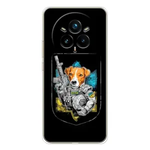Чехол с принтом для Realme 14 Pro Plus (Патрон Воин)