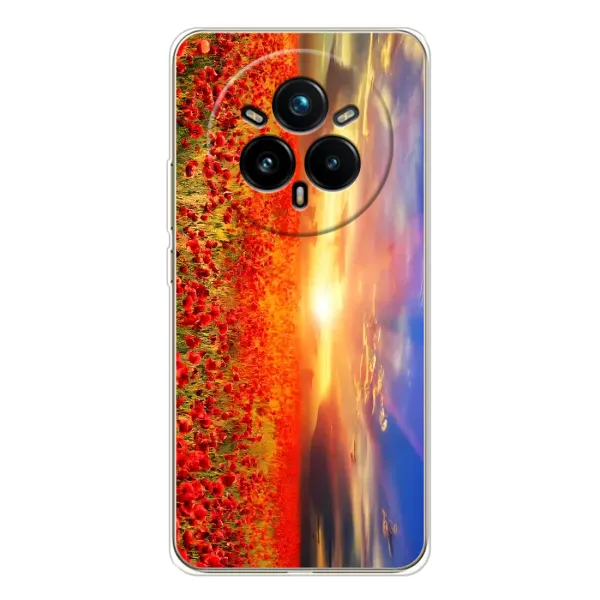 Чехол с рисунком «Поле тюльпанов» для Realme 14 Pro Plus