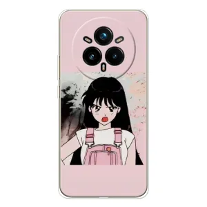 Чехол с персонажами АНИМЕ на Realme 14 Pro Plus (Сейлор Марс)