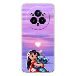 Чехол с рисунком Стич для Realme 14 Pro Plus (Стич и Лило)