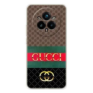 Чехлы Бренд GUCCI для Realme 14 Pro Plus (Стиль GUCCI)