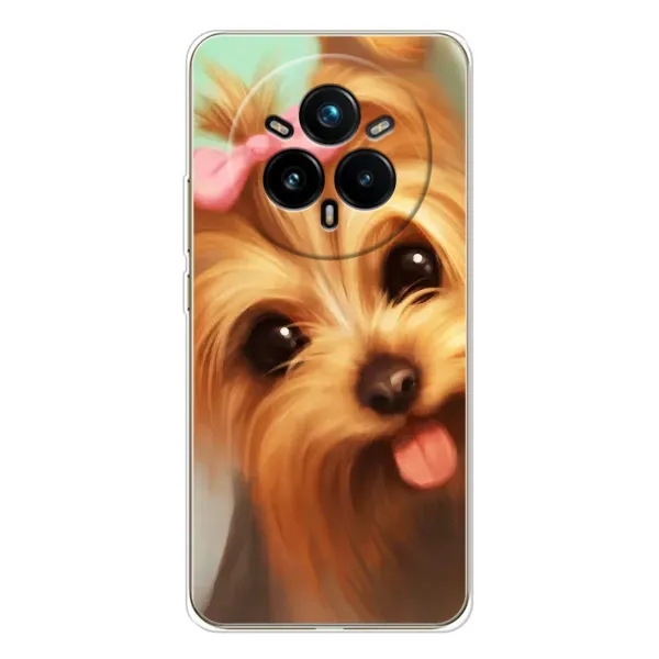 Чехол с рисунком «Йоршенский терьер» для Realme 14 Pro Plus