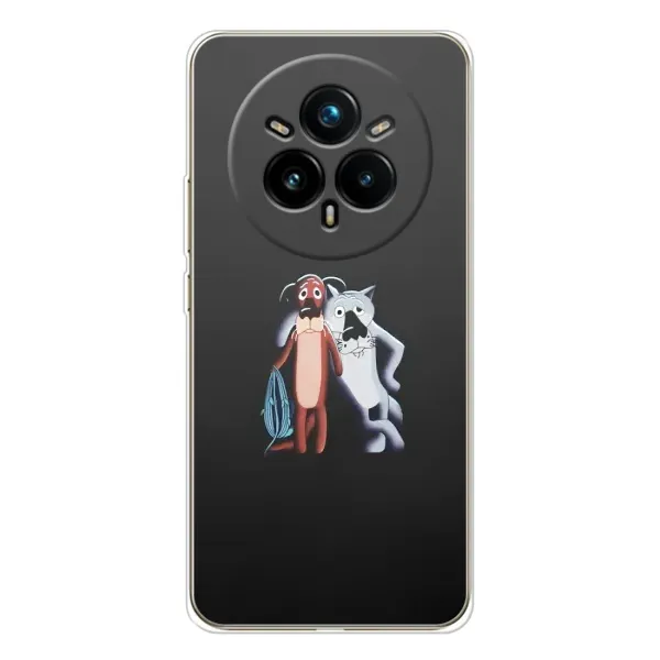 Чехол с рисунком «Шо, опять» для Realme 14 Pro Plus