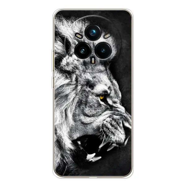 Чехол с рисунком «Злой ЛЕВ» для Realme 14 Pro Plus