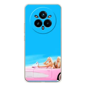 Силиконовый Чехол Барби Фильм на Realme 14 Pro (Барби и Кен)