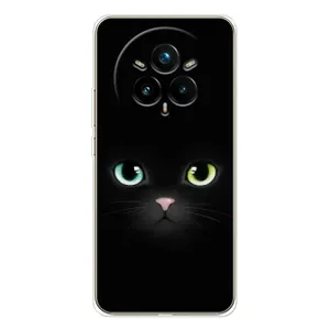 Чохол на тематику: Коти для Realme 14 Pro (Чорний Котик)