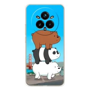 Чохли з Пандами на Realme 14 Pro (Друзі)