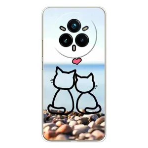 Силіконові Чохли Коханій людині для Realme 14 Pro (Котейки)