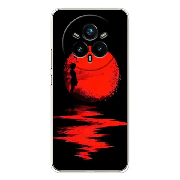 Чехол с рисунком «Красный Закат» для Realme 14 Pro 5G Чехол с рисунком «Красный Закат» для Realme 14 Pro 5G