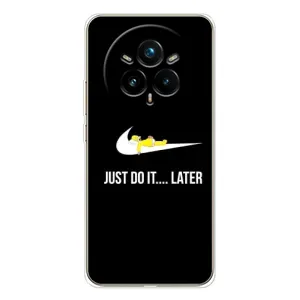 Силиконовый Чехол на Realme 14 Pro с картинкой Nike (Later)