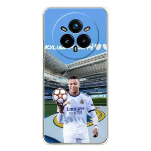 Чехол (TPU) с Футболистом на Realme 14 Pro (Mbappe Real)