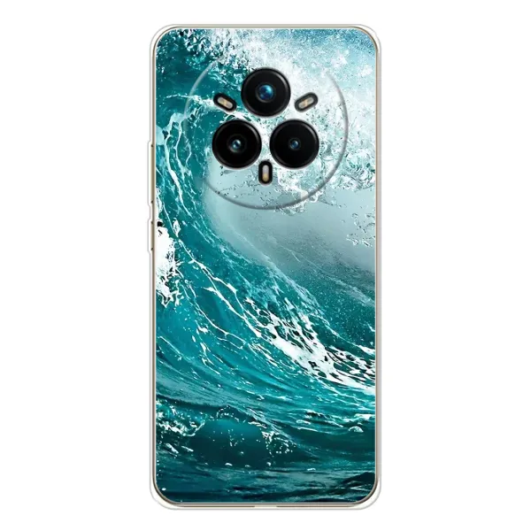 Чехол с рисунком «Морская волна» для Realme 14 Pro 5G Чехол с рисунком «Морская волна» для Realme 14 Pro 5G