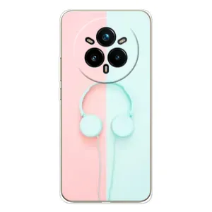 Девчачий Чехол для Realme 14 Pro (Наушники)