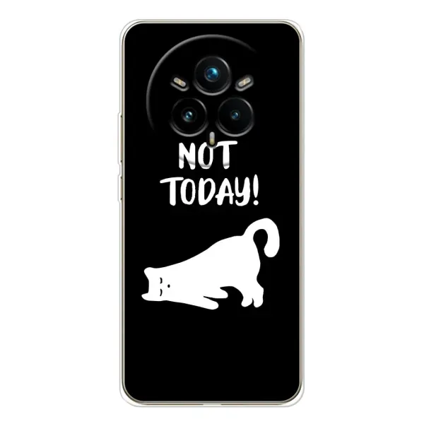 Чехол с рисунком «Not Today» для Realme 14 Pro 5G Чехол с рисунком «Not Today» для Realme 14 Pro 5G