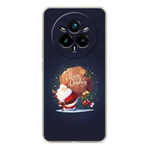 Чехол Санта Клаус для Realme 14 Pro (Подарки от Санты)