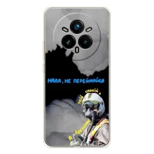 Чехол с Украинской символикой на Реалми 14 Про (Призрак Киева)