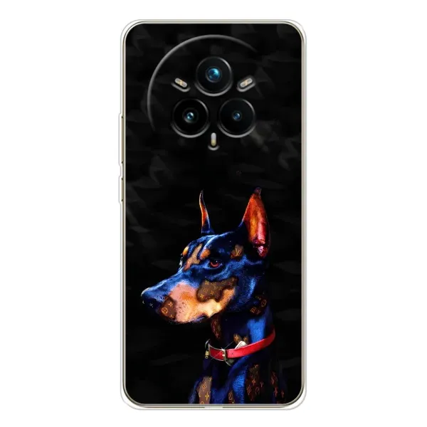 Чехол с рисунком «Собака Мопс» для Realme 14 Pro 5G Чехол с рисунком «Собака Мопс» для Realme 14 Pro 5G