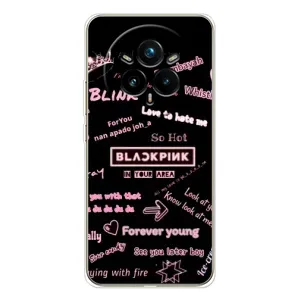 Чехлы с картинкой для Realme 14 Pro (Стиль блэкпинг)
