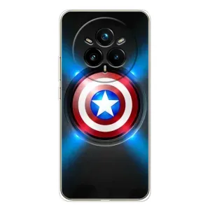 Чехол с Щитом Капитана Америки на Realme 14 Pro (Яркий Щит Капитана)