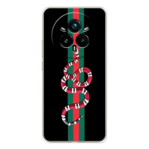 Чехлы Бренд GUCCI для Realme 14 Pro (Змей Гуччи)
