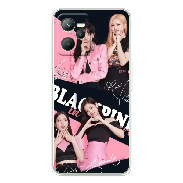 Чехол с рисунком «BLACKPINK» для Realme 14 Чехол с рисунком «BLACKPINK» для Realme 14