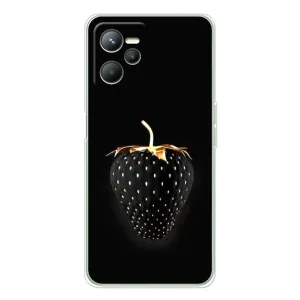 Чохол з зображенням смачної їжі для Realme 14 (Чорна полуниця)