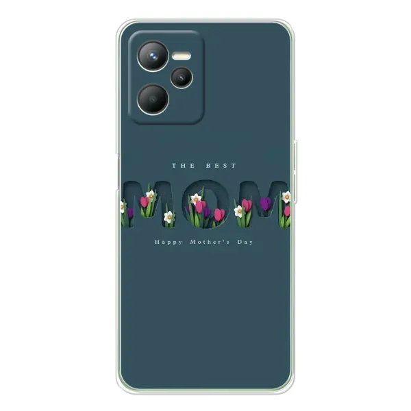 Чехол с рисунком «Ко дню мамы» для Realme 14 Чехол с рисунком «Ко дню мамы» для Realme 14