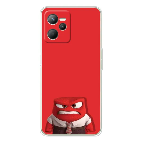 Чехол с рисунком «Гнев» для Realme 14 Чехол с рисунком «Гнев» для Realme 14