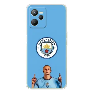 Чехлы с принтом для Realme 14 Футболист (Холанд Манчестер Сити)