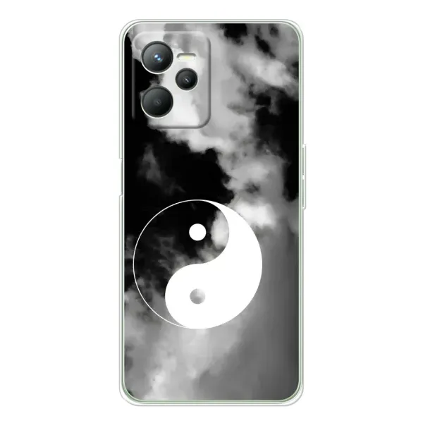Чехол с рисунком «Инь-Янь» для Realme 14 Чехол с рисунком «Инь-Янь» для Realme 14