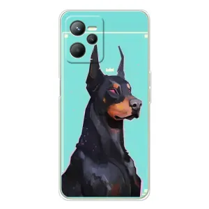 Чехол ДОБЕРМАН для Realme 14 (Король доберман)