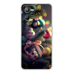 Чехлы на Новый Год Realme 14 (Красивая елочка)