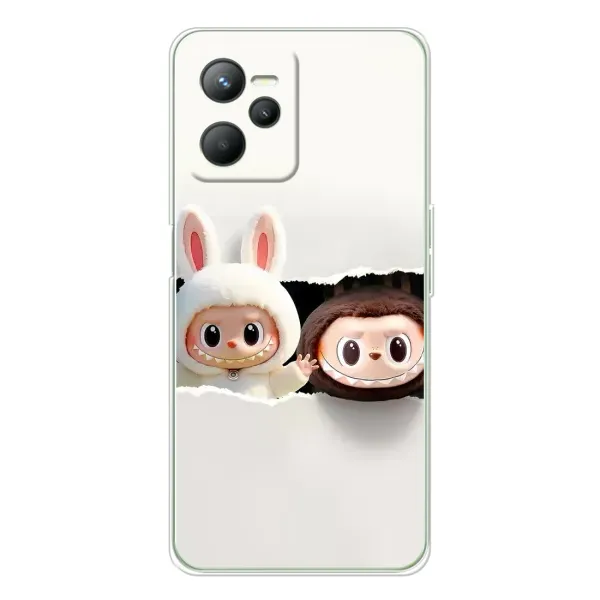 Чохол з малюнком «Фігурки Labubu» для Realme 14 Чохол з малюнком «Фігурки Labubu» для Realme 14