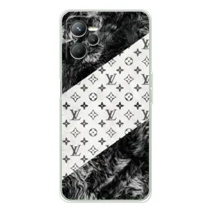 Чохол Стиль Louis Vuitton на Realme 14 (LV на білому)
