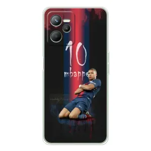 Чехол (TPU) с Футболистом на Realme 14 (MBAPPE 10)
