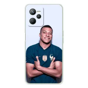 Чехол (TPU) с Футболистом на Realme 14 (Мбаппешичка)