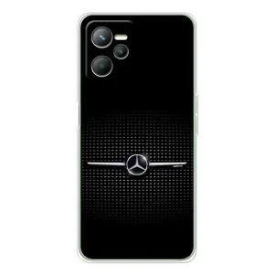 Силіконовий бампер з картинкою машини на Realme 14 (Mercedes)
