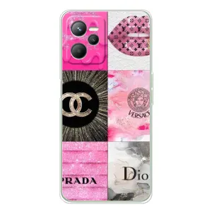 Чохол (Dior, Prada, YSL, Chanel) для Realme 14 (Модніца)