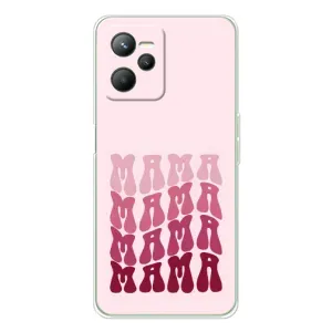 Чехлы на день мамы для Реалми 14 (Надпись мама)