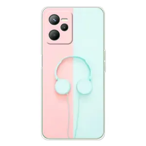 Чехол с рисунком «Наушники» для Realme 14