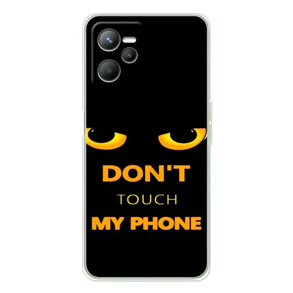 Чехол с рисунком «Не трогай мой телефон» для Realme 14 Чехол с рисунком «Не трогай мой телефон» для Realme 14