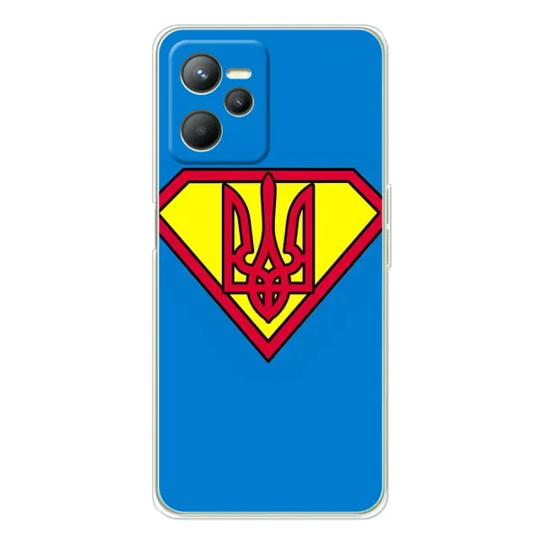 Чехол с рисунком «Super - Герб» для Realme 14 Чехол с рисунком «Super - Герб» для Realme 14