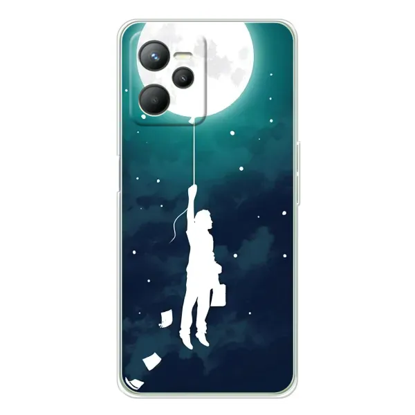 Чехол с рисунком «To The moon» для Realme 14 Чехол с рисунком «To The moon» для Realme 14