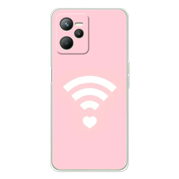 Чехол с рисунком «WiFi Love» для Realme 14 Чехол с рисунком «WiFi Love» для Realme 14
