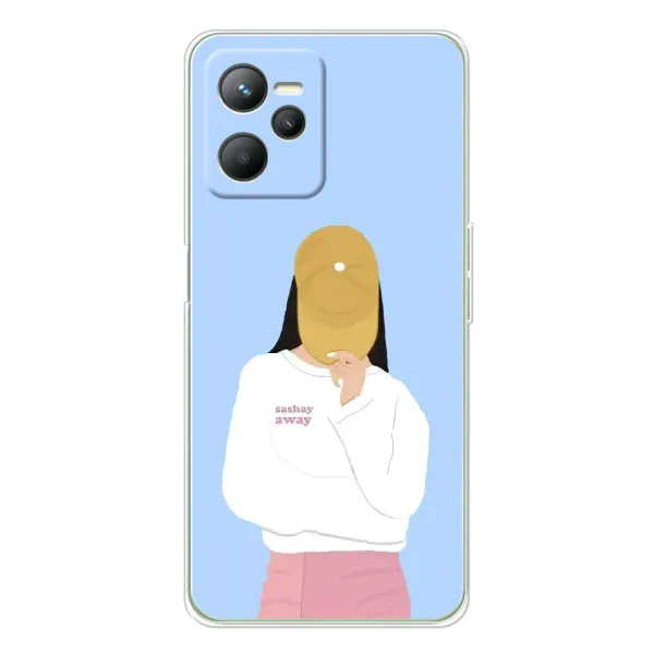 Чехол с рисунком «Желтая кепка» для Realme 14 Чехол с рисунком «Желтая кепка» для Realme 14