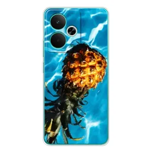 Чохол з зображенням смачної їжі для Realme 14T (Ананас)