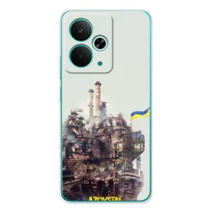 Чохли на військову тематику для Realme 14T (Азовсталь)