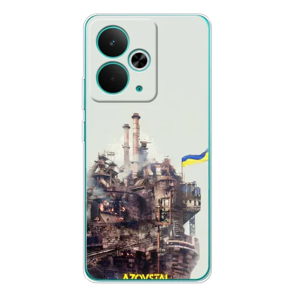 Чехол с рисунком «Азовсталь» для Realme 14T Чехол с рисунком «Азовсталь» для Realme 14T